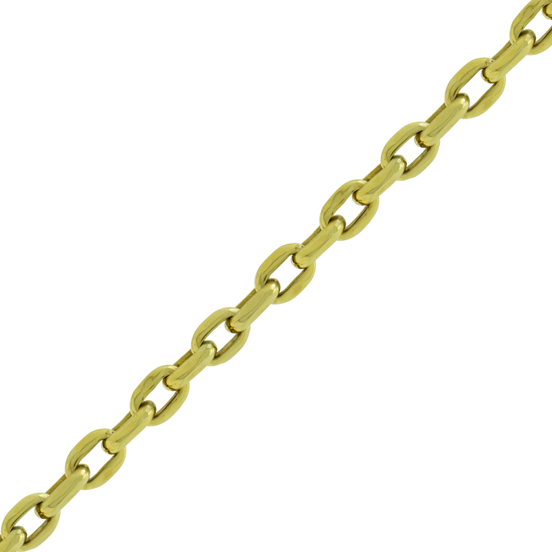 PULSERA FORCET ANCHA- 18 KTS.