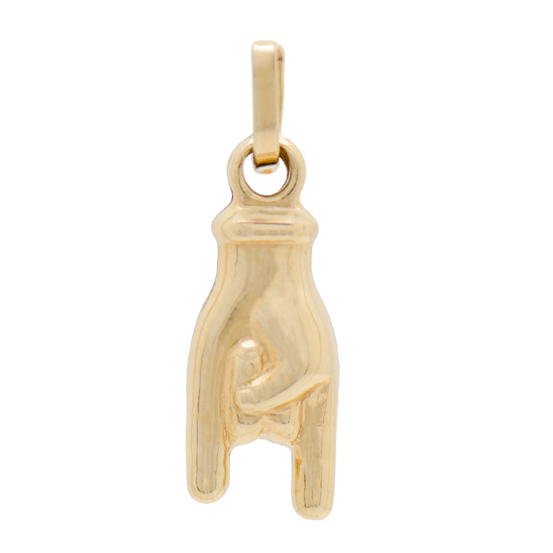 DIJE TIPO PUNK-ROCK, TRICOLOR - 18 KTS.