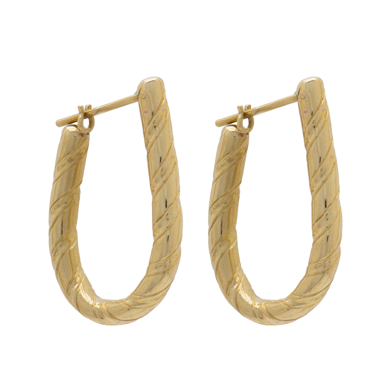 AROS TIPO HERRADURA- 18 KTS.