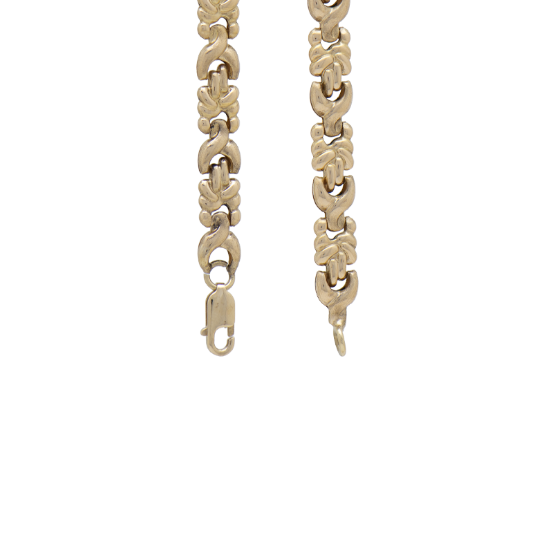 PULSERA ESTILO ART NOUVEAU, ORO AMARILLO - 18 KTS.