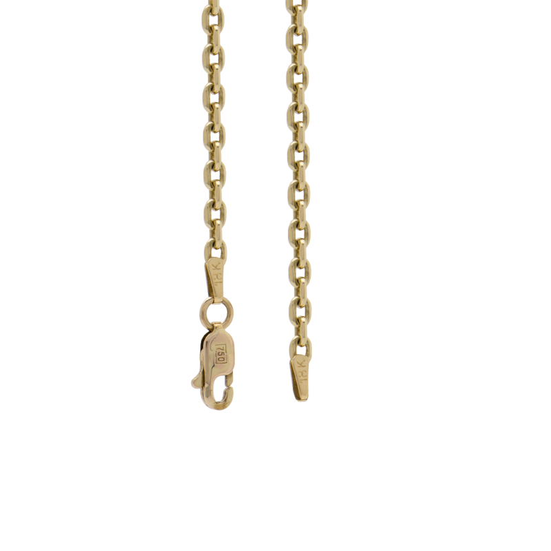 CADENA FORCET MACIZA- 18 KTS.