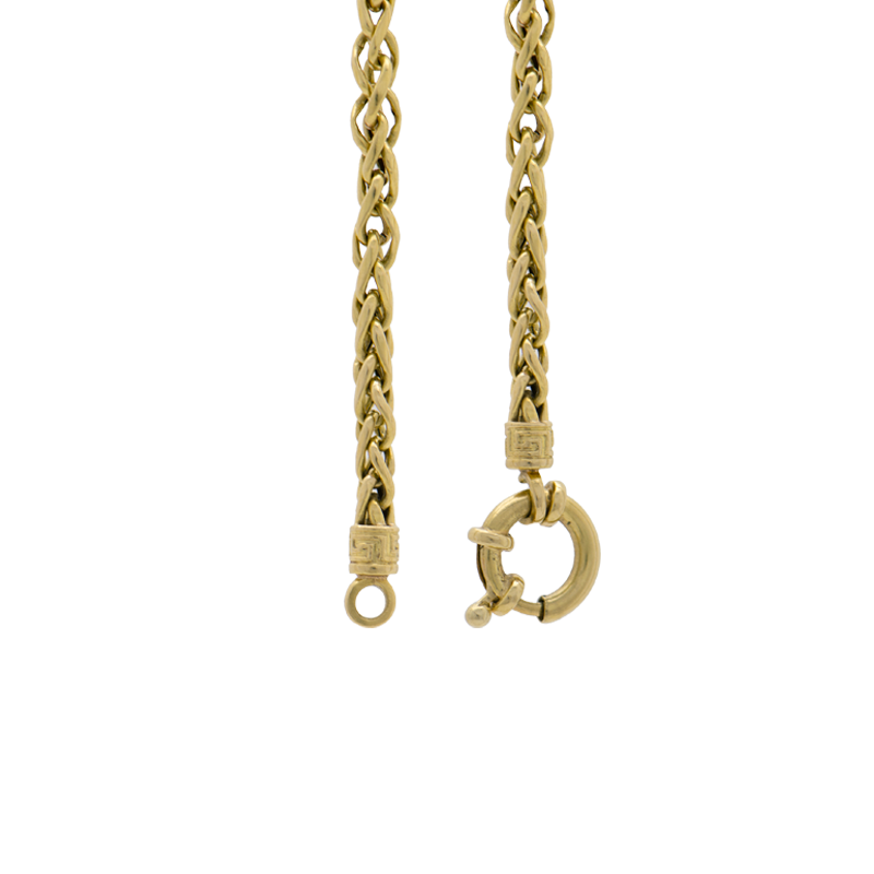 CADENA ESPIGA- 18 KTS.