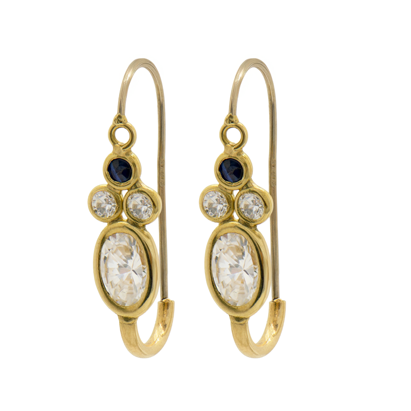 AROS COLGANTES CON CUBIC- 18 TS.