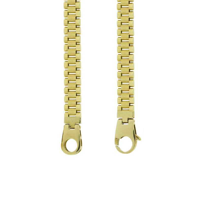 PULSERA TIPO ROLEX- 18 KTS.