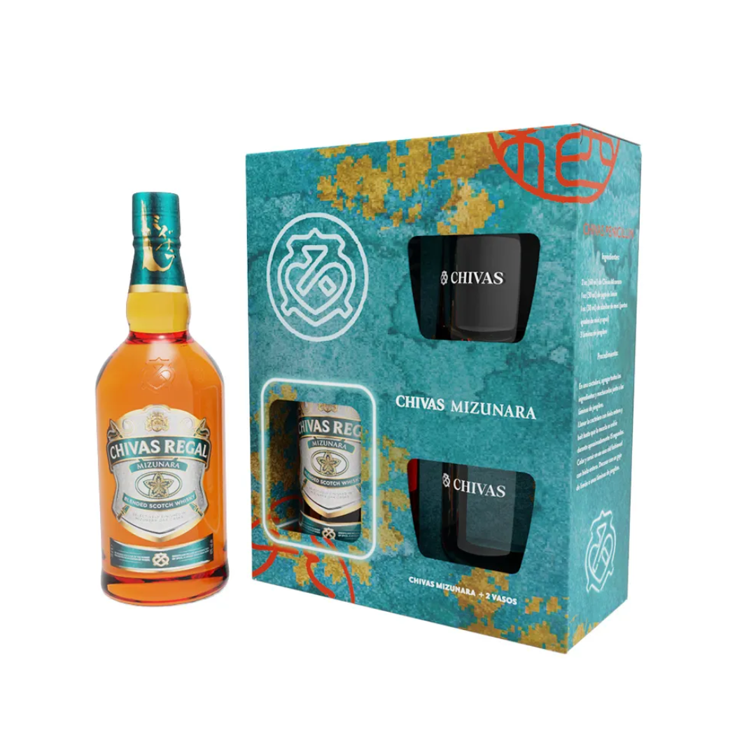 Vap Chivas Mizunara - 700ml + 2 Vasos