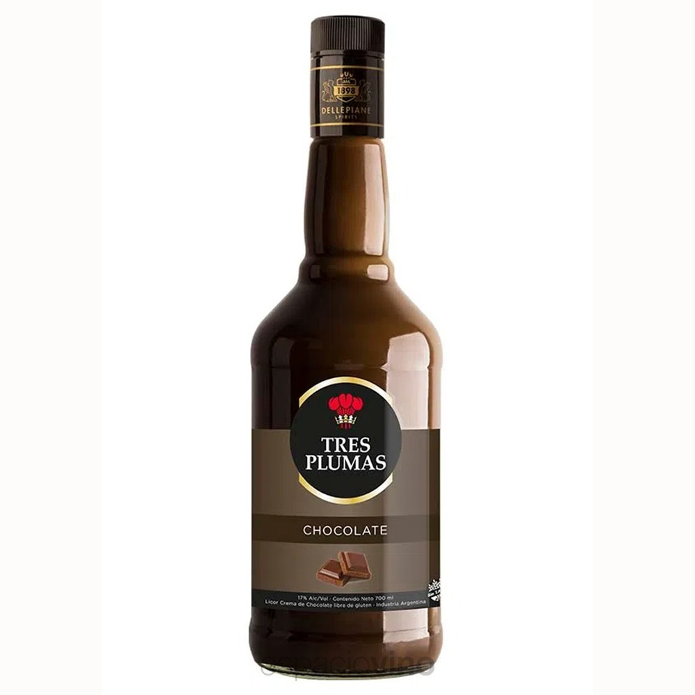 Tres Plumas Licor de Chocolate - 700 ml