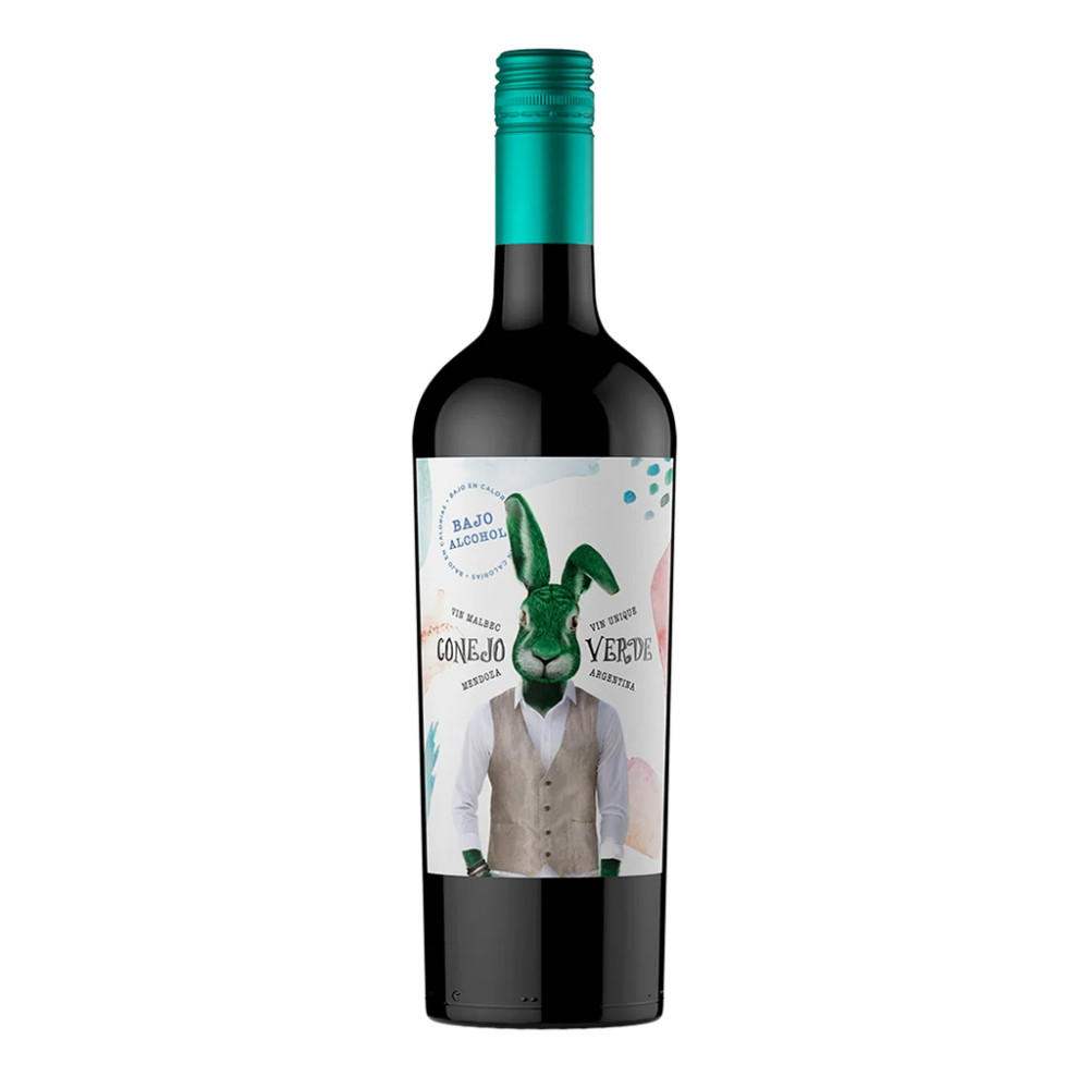 Conejo Verde Malbec Bajo Alcohol - 750 ml