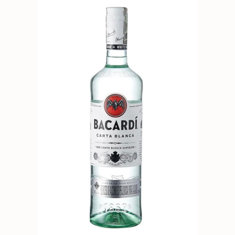 Ron Bacardí Blanco - 980 ml