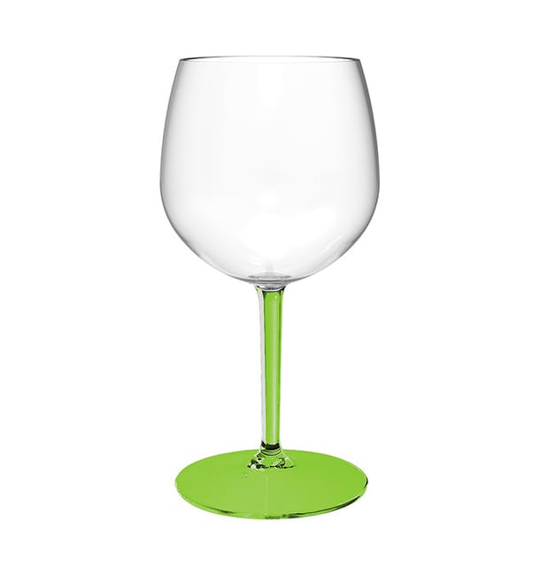 Copa Gin color Pie y Pierna Verde	620ml