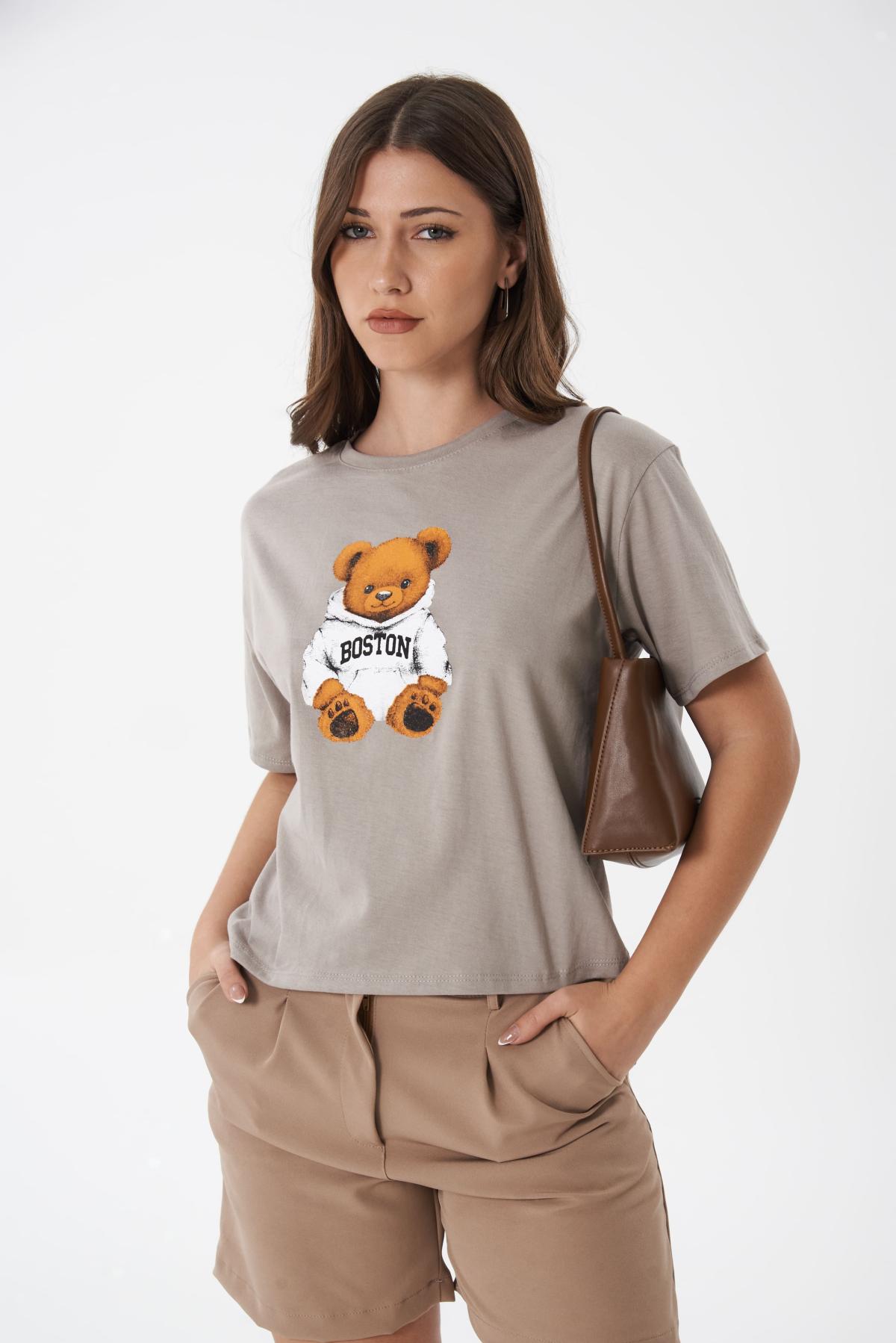 Remera Bea.Jersey 24/1 básica estampada Art.3031
