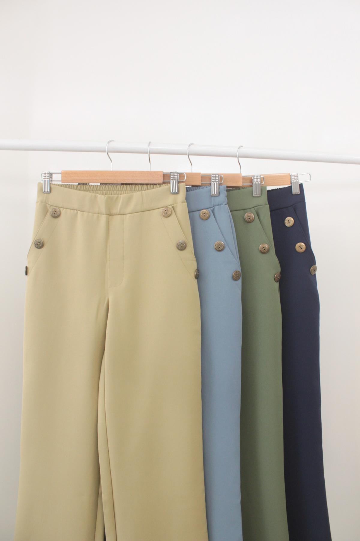 Pantalón Adelline.sastrero c/ bolsillos Art.2558