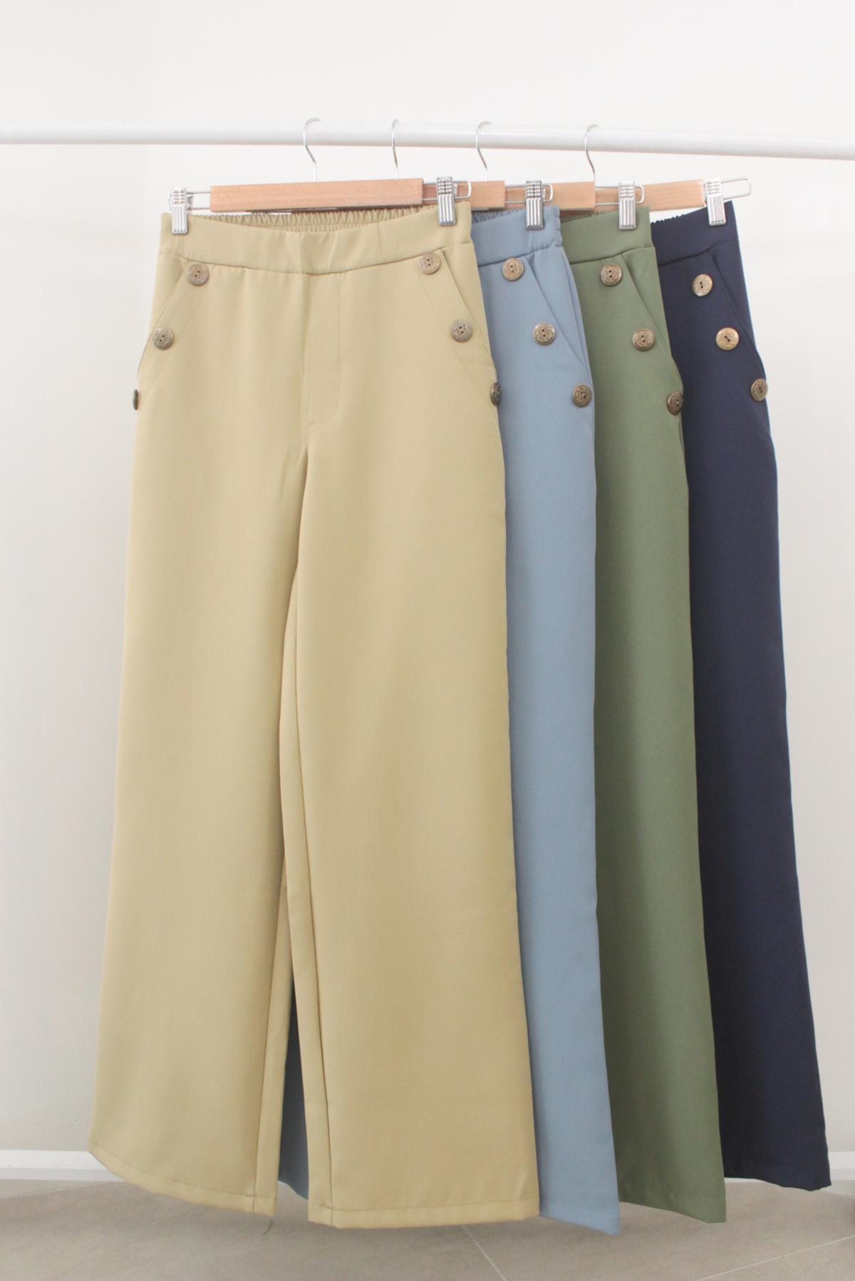 Pantalón Adelline.sastrero c/ bolsillos Art.2558