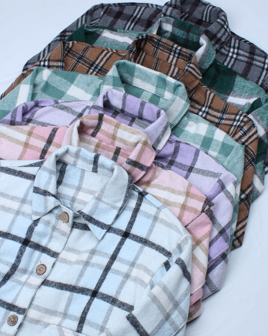 Camisaco Madrid.Paño cuadrille c/bolsillos con tapa Art.2732