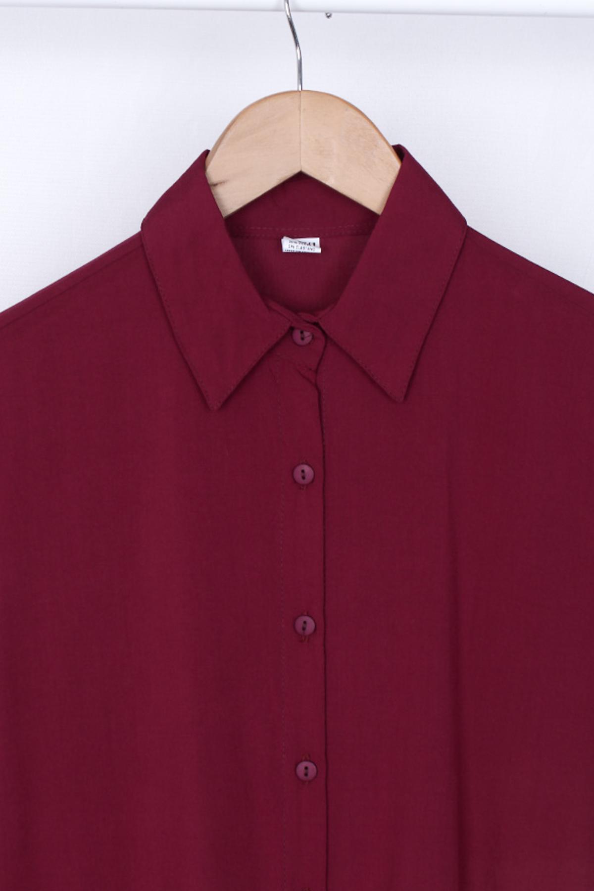 Camisa Croacia.Poplin liso c/botones A TONO OPACOS Art.2755