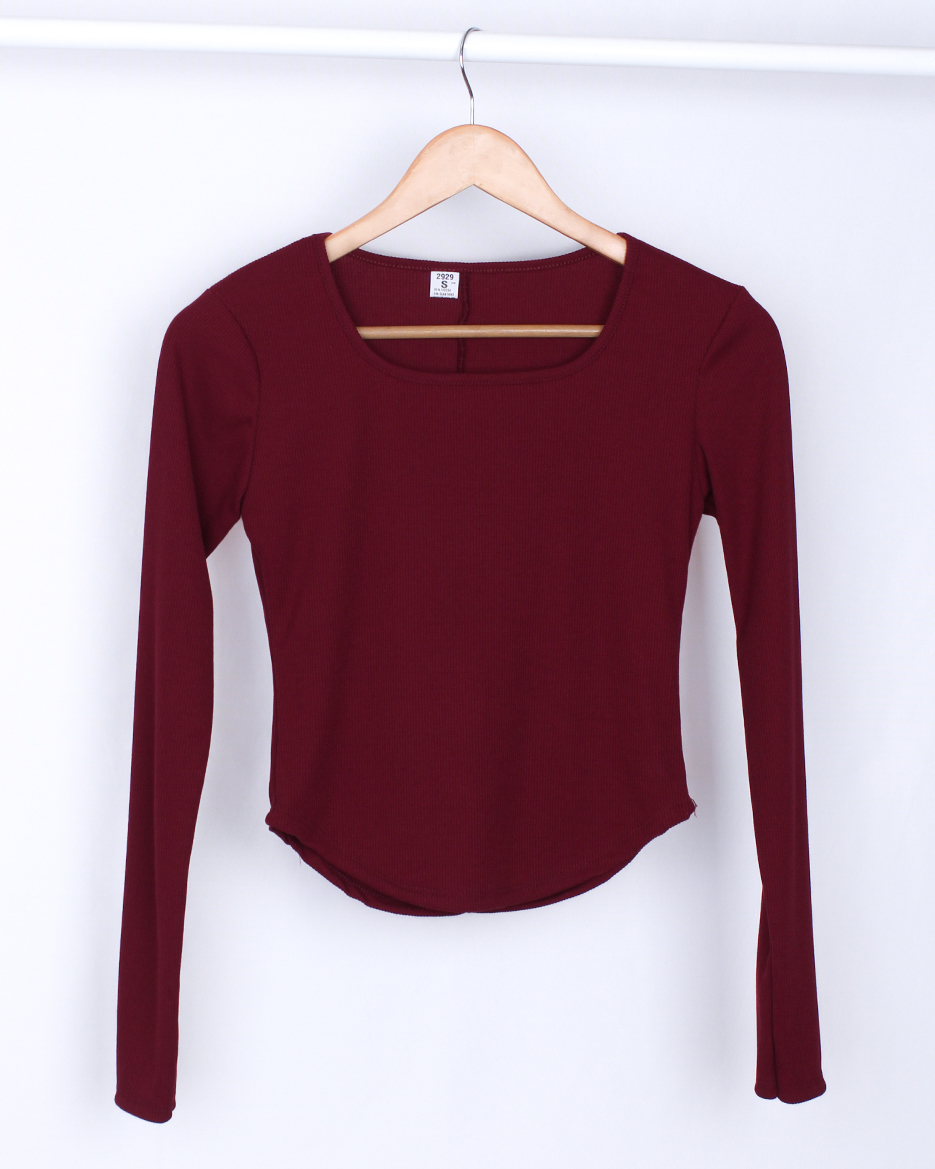 Remera Neve.Morley algodón corte crop Art.2929