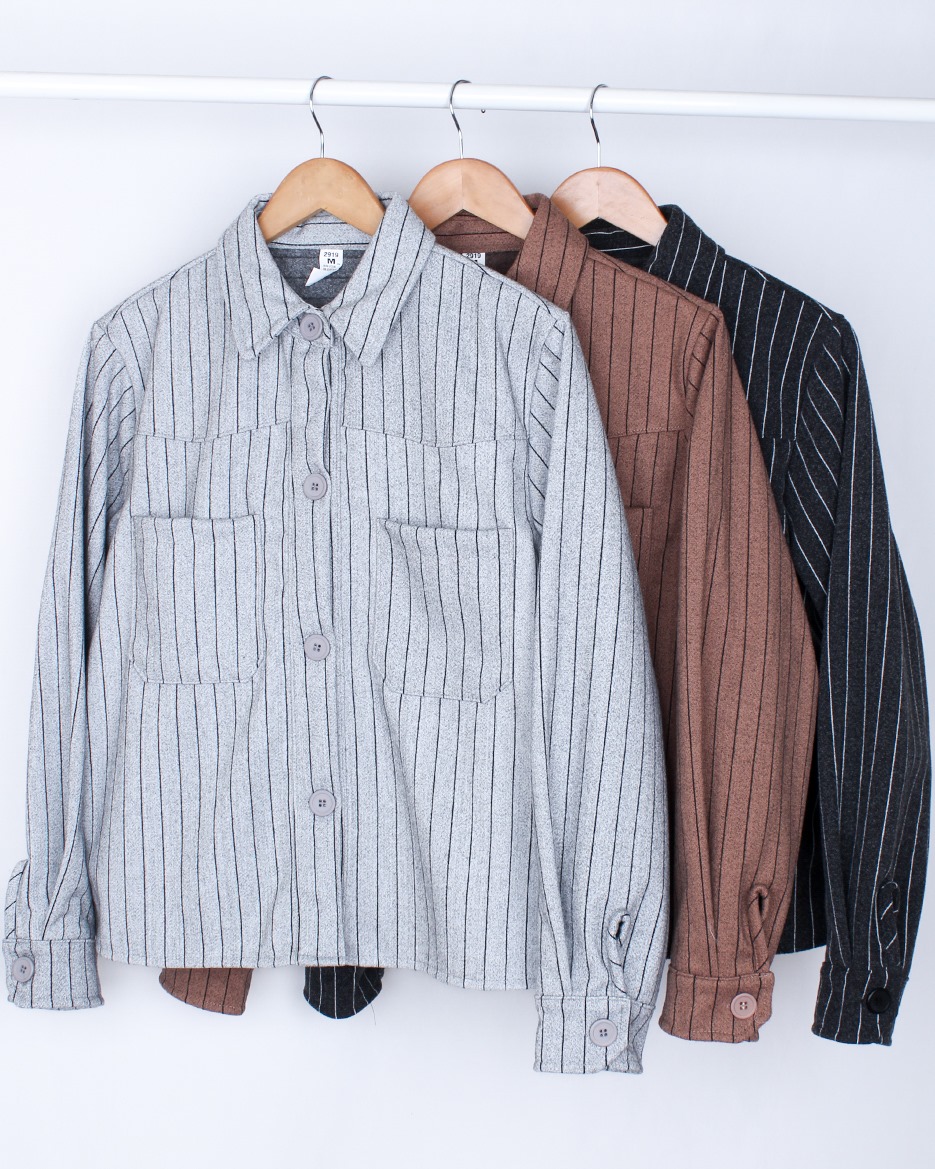 Camisaco Boreal.Paño rayado Art.2919