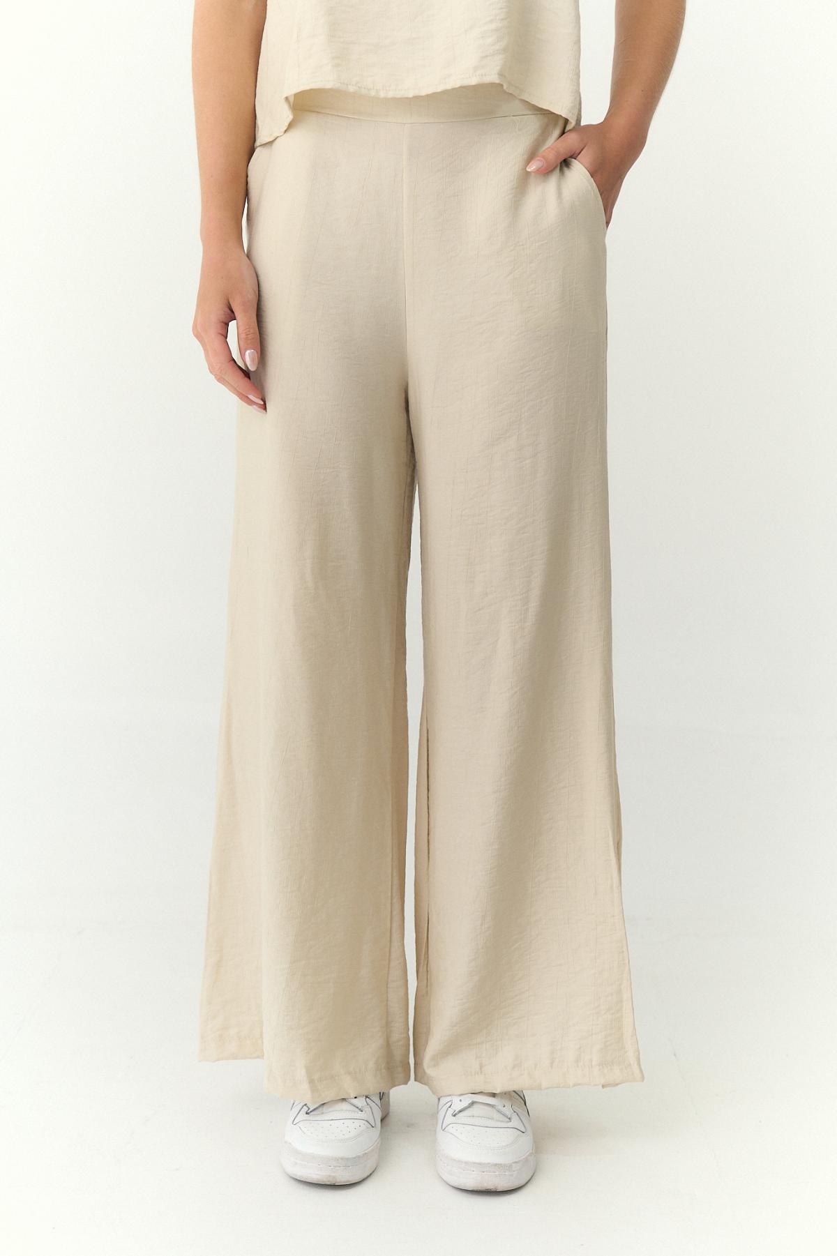 Palazo Marina.Emilia arrugadita bota ancha Art.3075