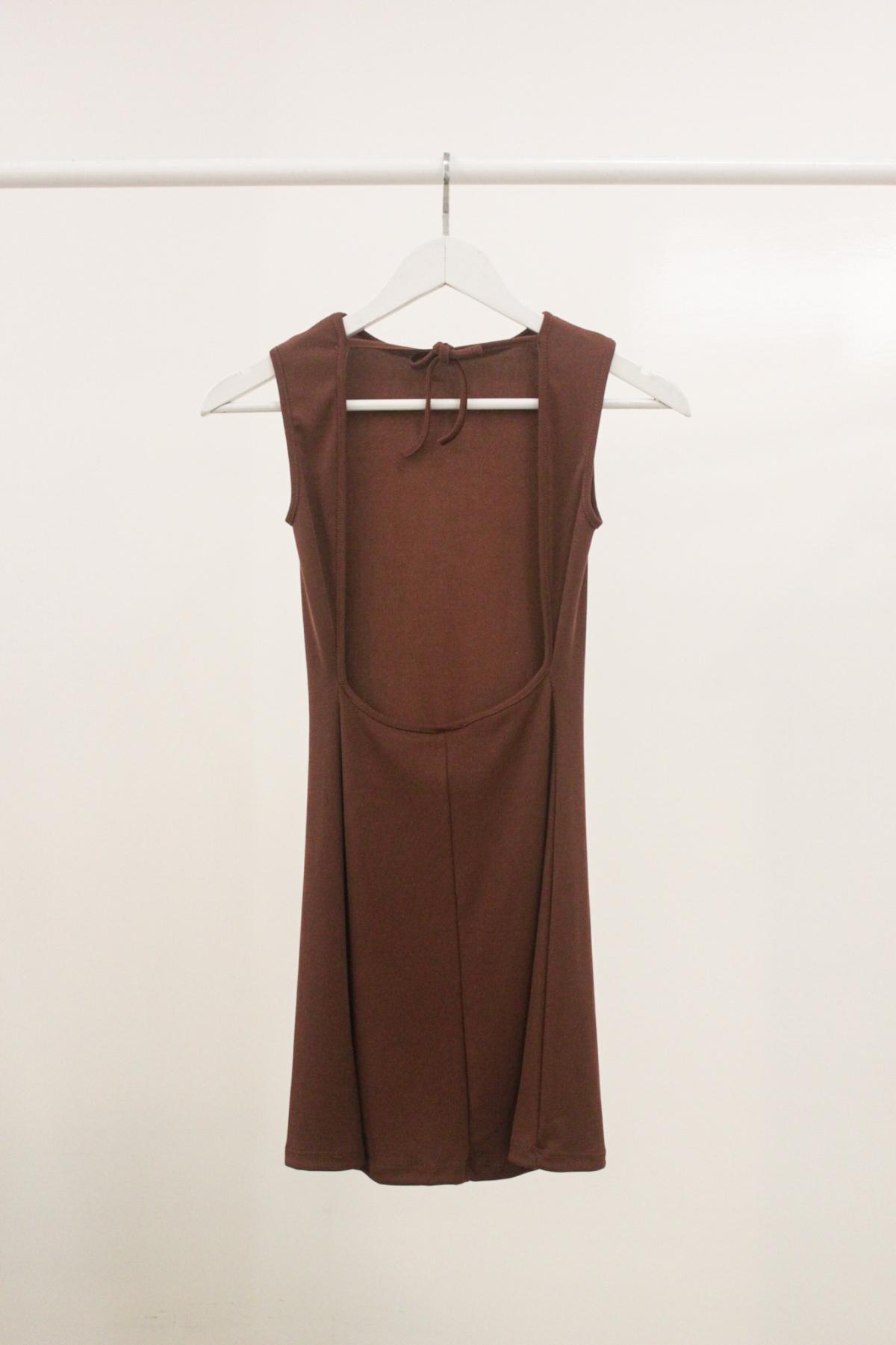 Vestido Lumielle.Micro morley con cordón art.30130