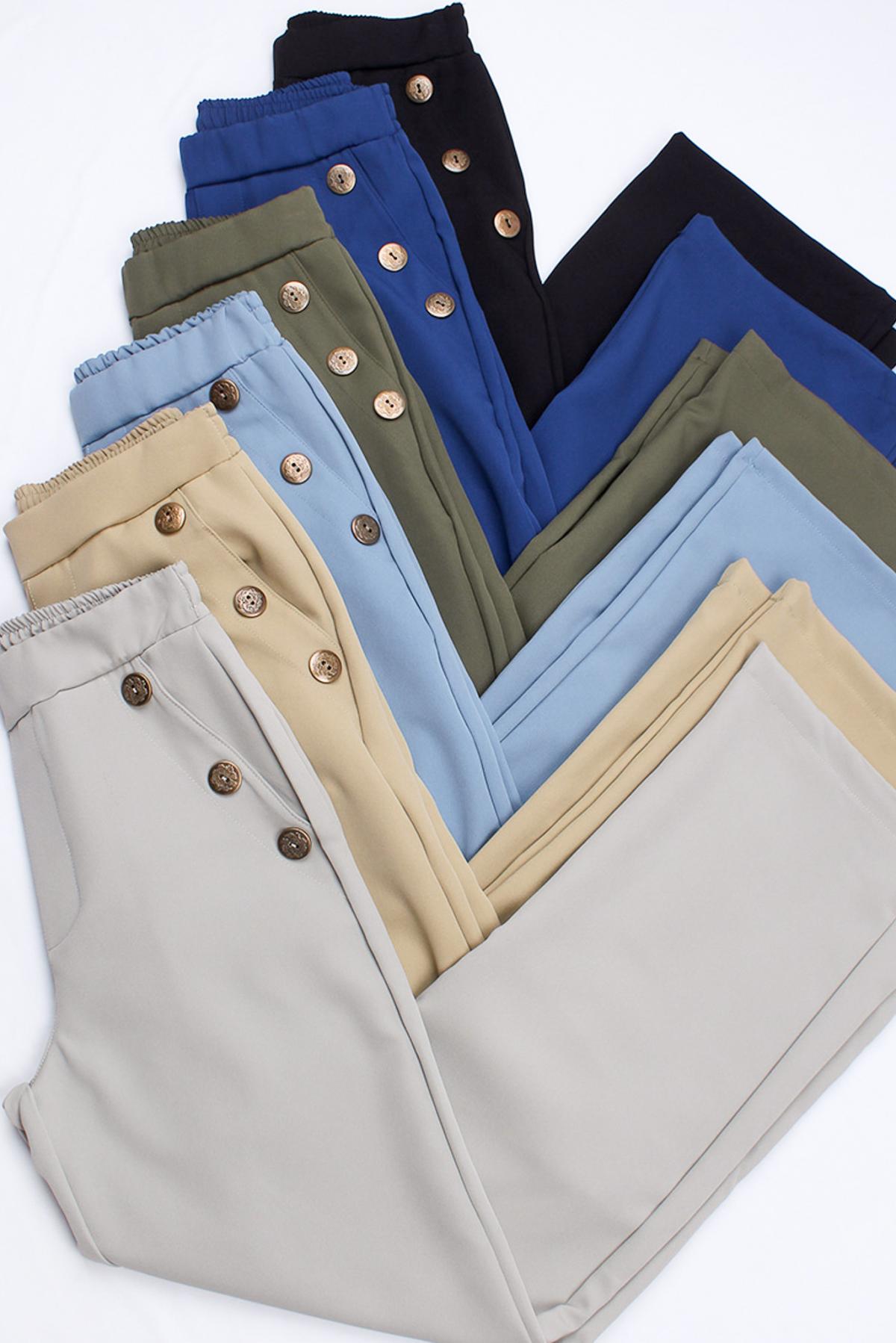 Pantalón Adelline.sastrero c/ bolsillos Art.2558