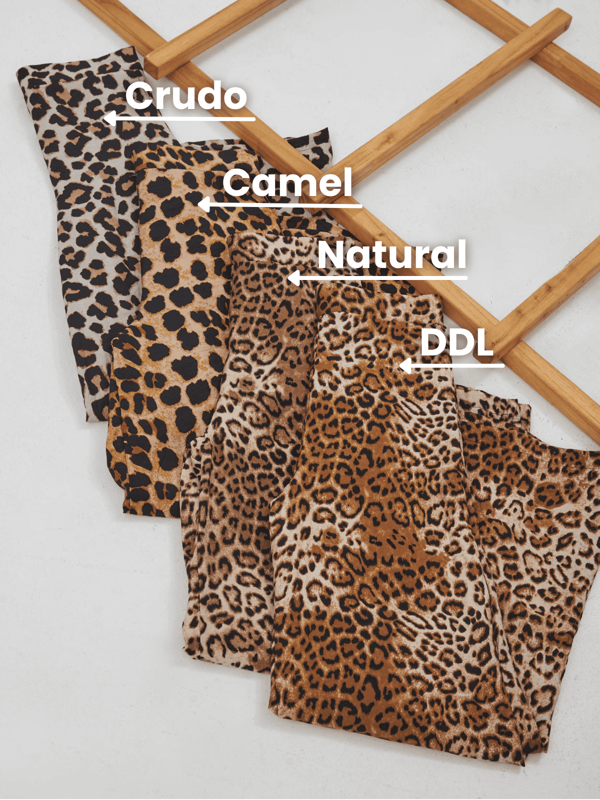 Palazo Sabrina.Emilia estampada animal print c/bolsillo Art.3062