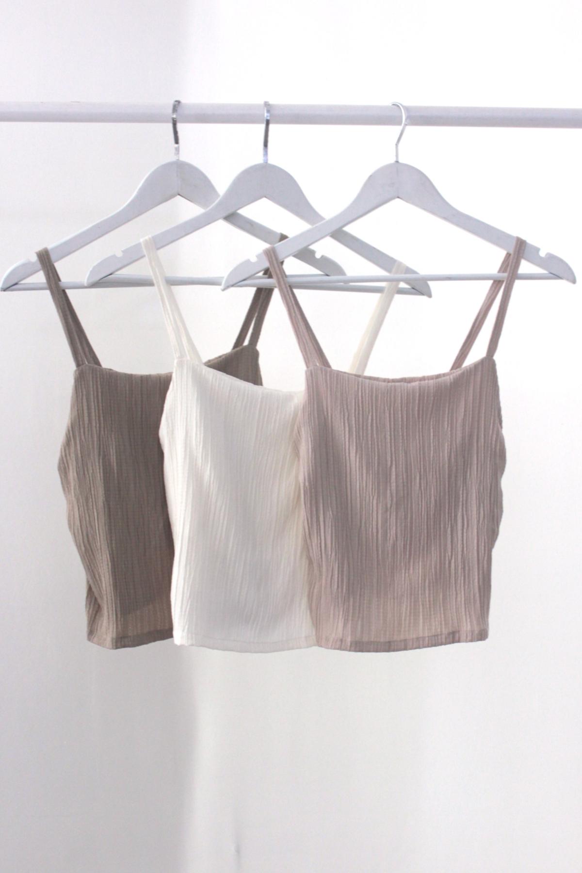 Top Nessa.Coperni c/tiras y elástico en la espalda Art.3084