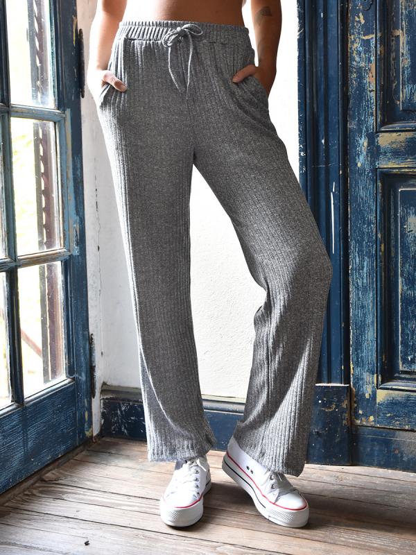 Pantalon de lanilla jaspeado con bolsillos Art 2118