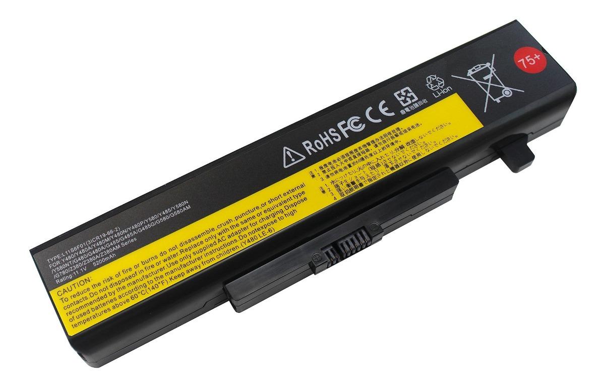 Bateria Notebook Lenovo Y480 6 Celdas L11S6F01