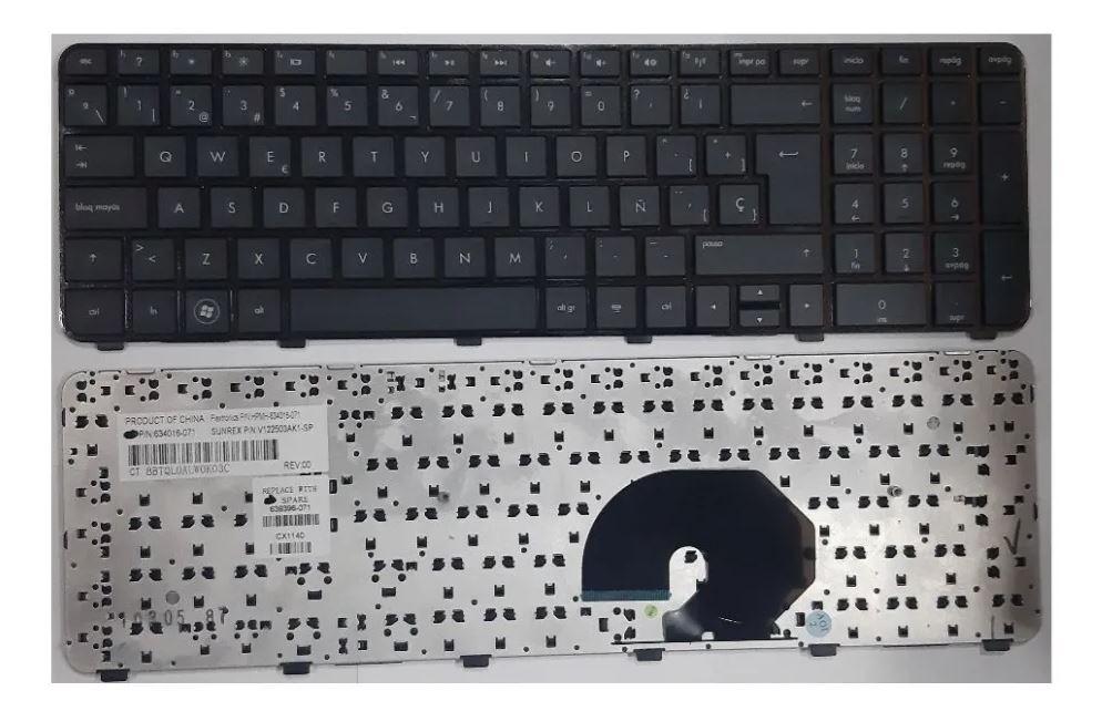Teclado Para Notebook Hp Dv7-6000 Negro Español