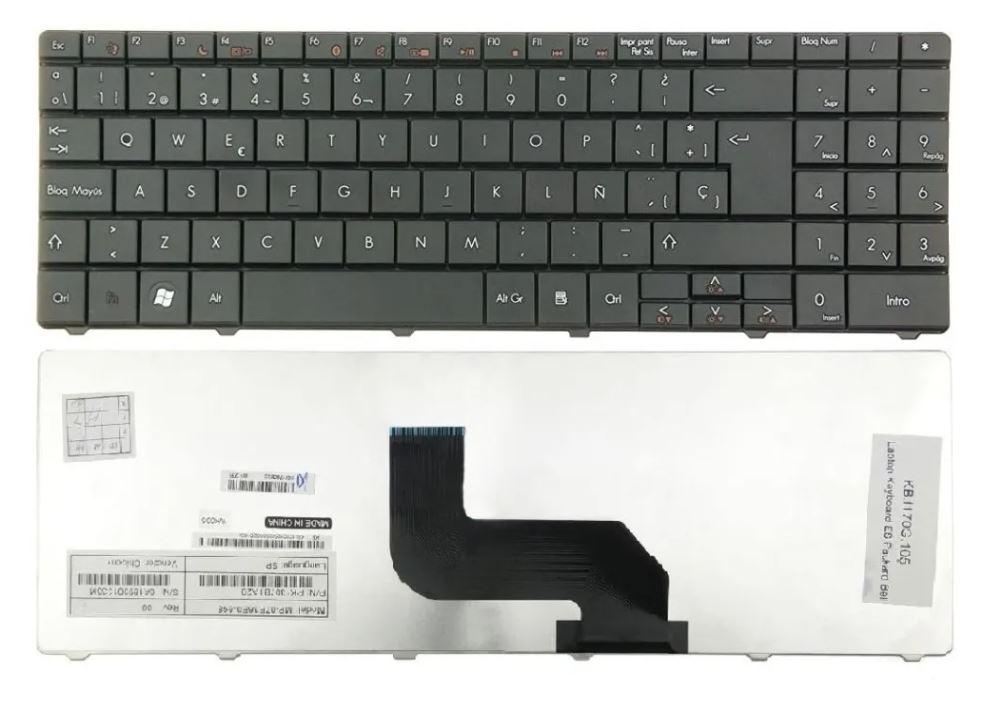 Teclado Acer Aspire 5517 5332 5541 5241 Emachines E625 E527