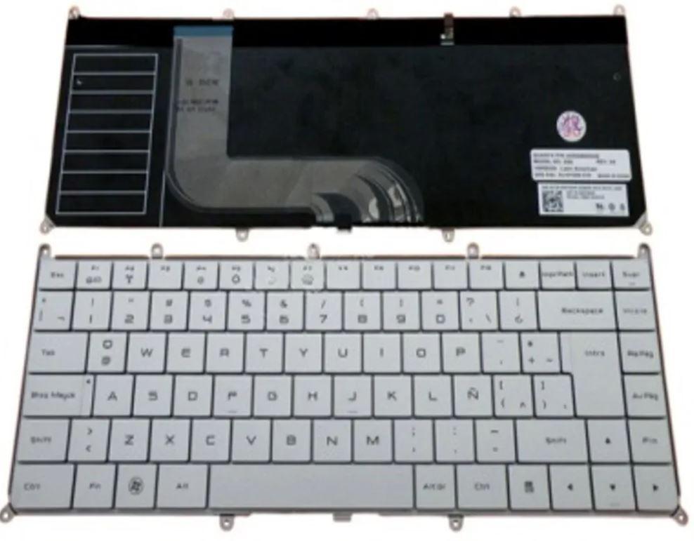 Teclado Notebook Dell Adamo 13 13-a101 Español Plateado