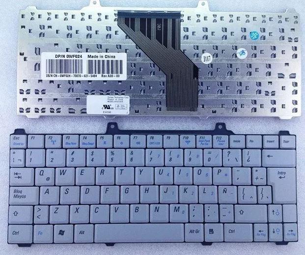 Teclado Dell Inspiron 700m 710m K022330x Blanco Español
