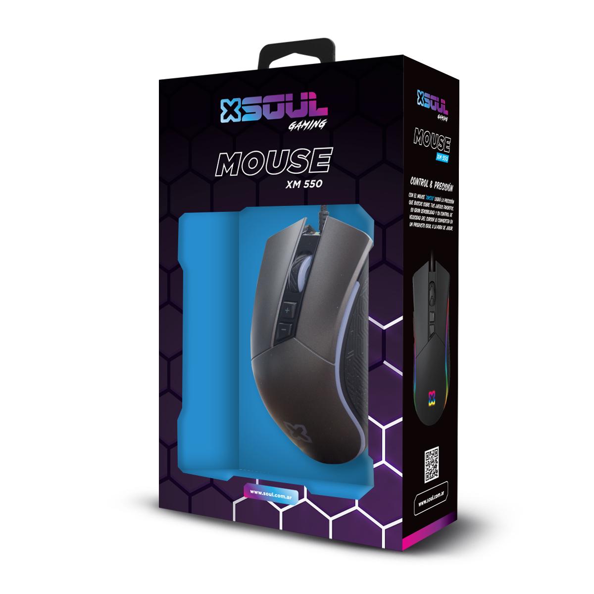 Mouse Gaming XM550 SOUL