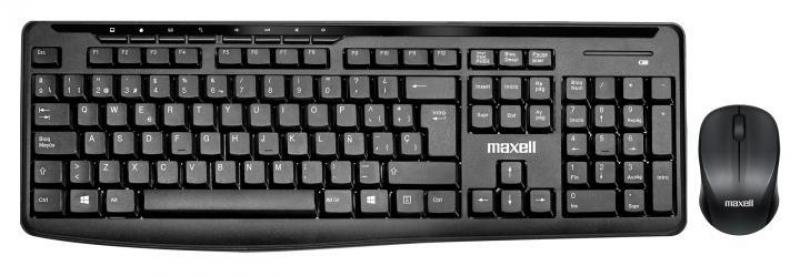 Combo Mouse Y Teclado Usb Inalambrico Silencioso Español