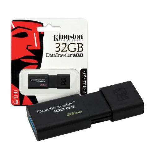 Pendrive 32gb Usb 3.1 Kingston Datatraveler Dt100g3 Original