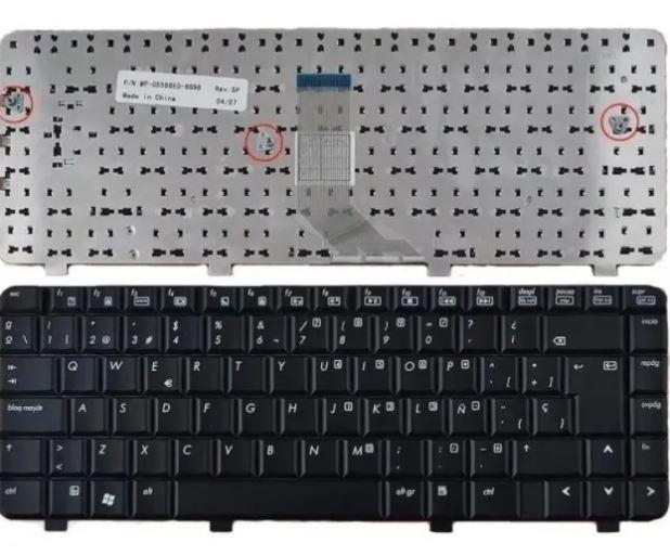 Teclado Hp Compaq Dv4-1000 Dv4-1100 Dv4-1200 Cq40 Cq45 Cq41
