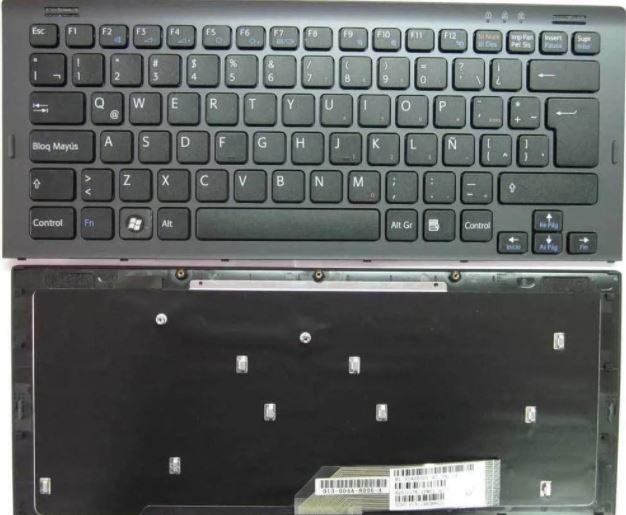 Teclado Sony Vaio Vgn-sr Vgn-fw100 81-31405001-47 Con Marco