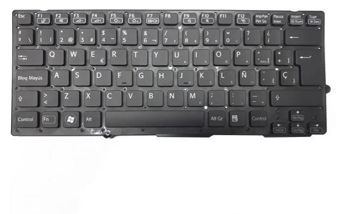Teclado Sony Vaio Vpc-sa Sd Sb Sc Pcg-41216l Español Negro