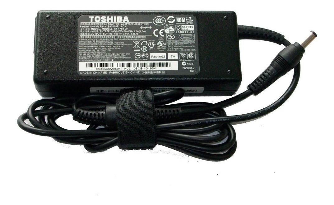 Cargador Notebook Toshiba 19V 4.74A 90w