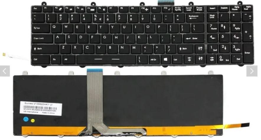 Teclado Msi Ge60 V132150bk3 6-80-p17s0-160-3 Retroiluminado