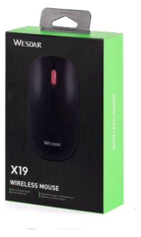 Mouse Inalambrico Wesdar X19 Usb 1200 Dpi Oficina Escritorio