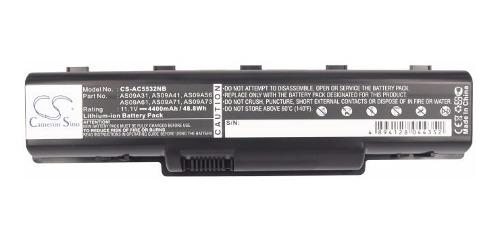 Bateria Notebook Acer 5532  6 celdas AS09A7