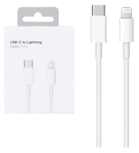 Cable Cargador Usb C A Lightning Apple Original iPhone 11 12