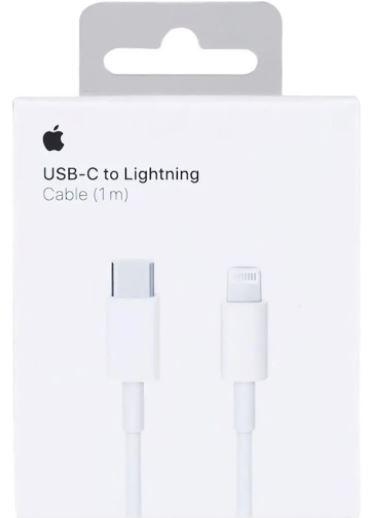 Cable Cargador Usb C A Lightning Apple Original iPhone 11 12