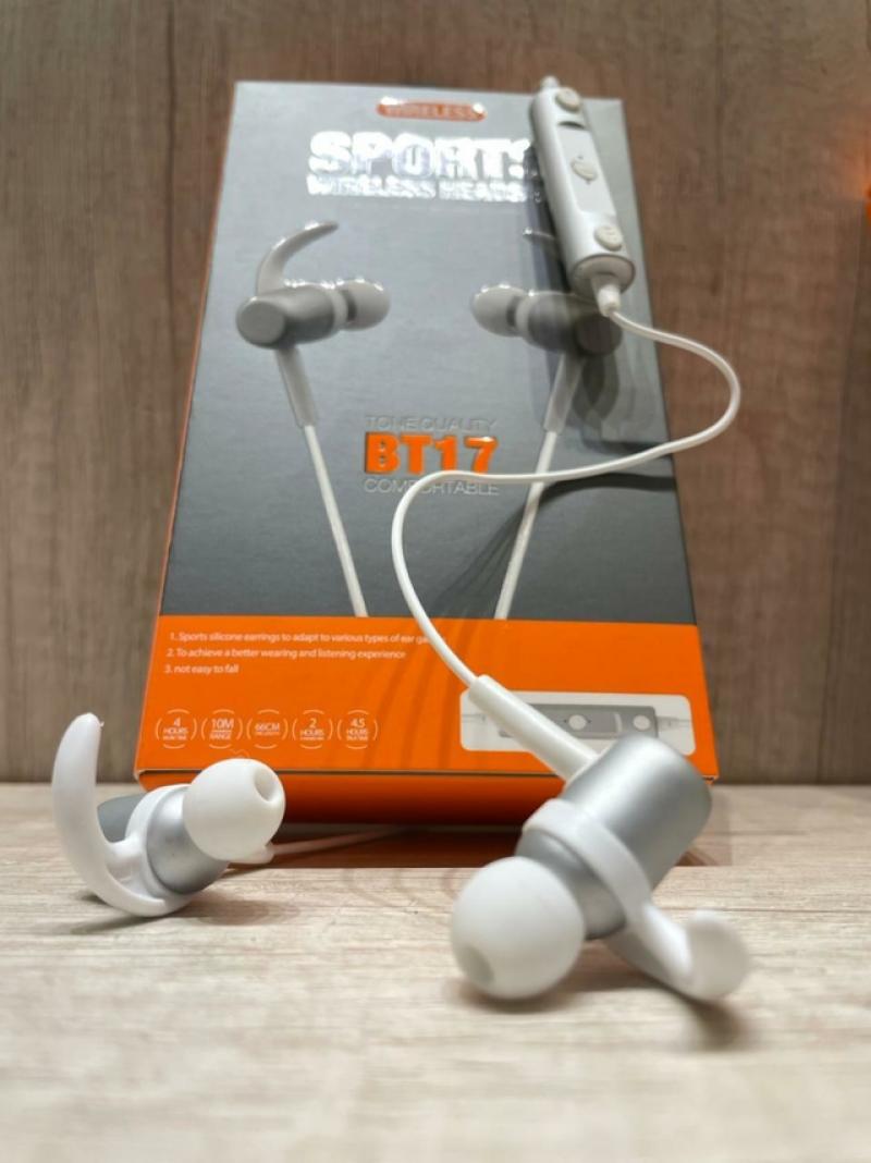Auricular Bluetooth Wireless Bt17 Deportivos Manos Libres