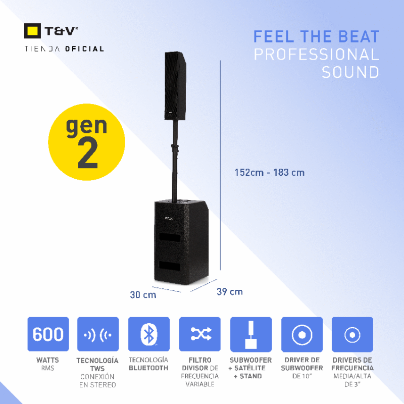 TL600 GEN2 ACTIVE PA