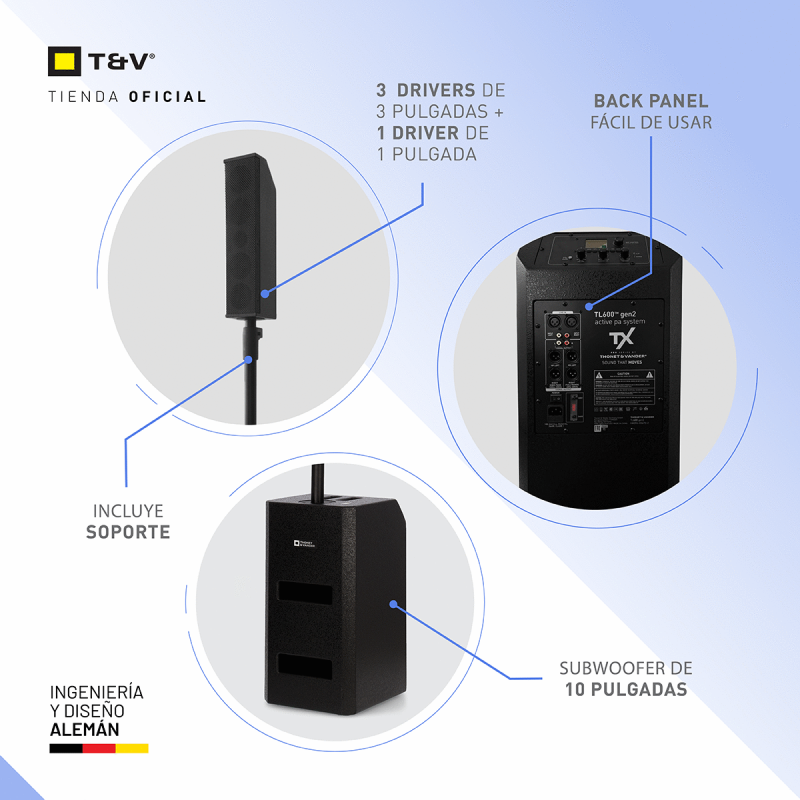 TL600 GEN2 ACTIVE PA