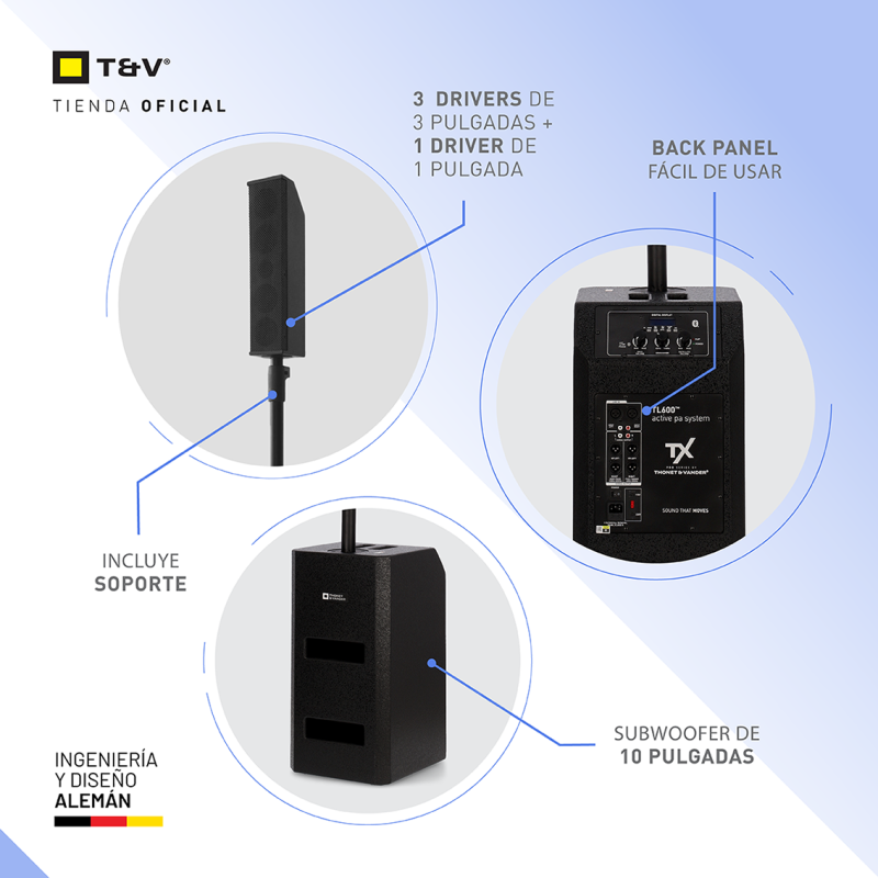 TL600 ACTIVE PA