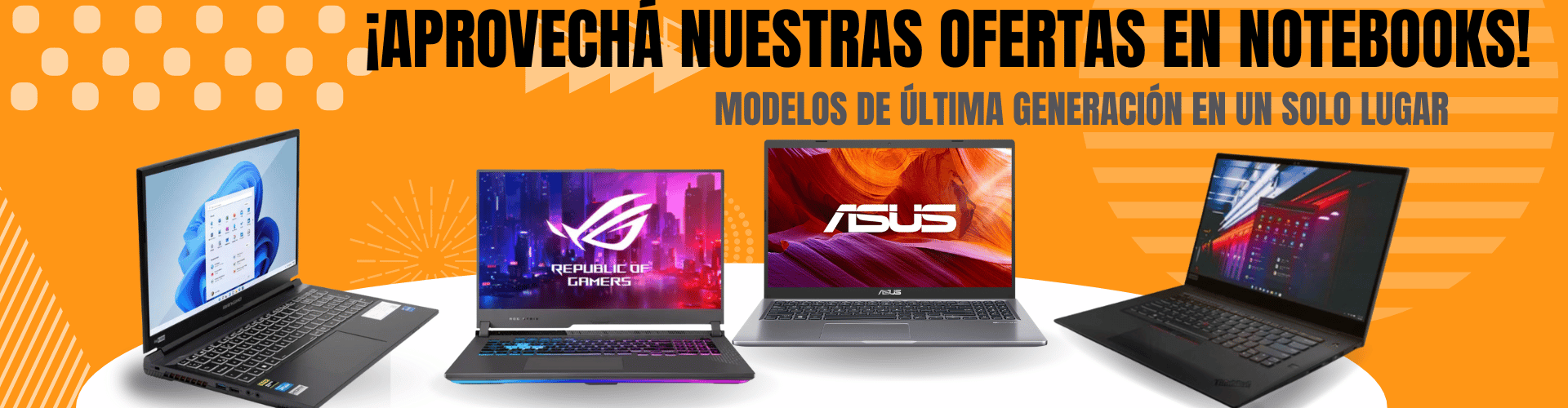Notebooks en Oferta | HP, Lenovo, Dell, Acer, en Mercado Sitio