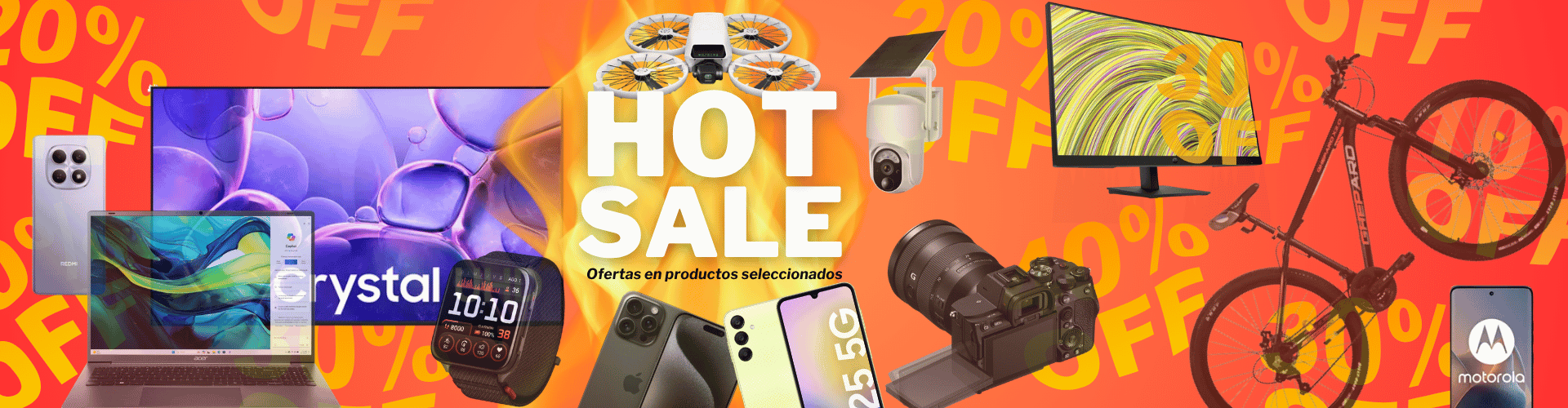 Hot Sale 2026🔥Celulares Xiaomi, Motorola, Samsung y Tecnología