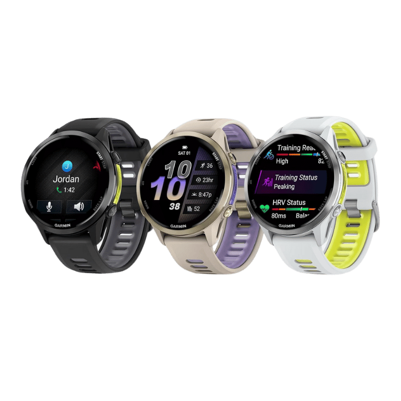 Reloj Garmin Forerunner 970 Premium GPS Running con Linterna y Mapas 35,3mm Negro/Verde Cable tipo C